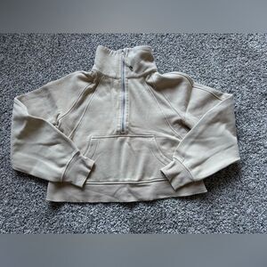 Lululemon Scuba Oversized Half Zip Funnel Neck Sz XS/S